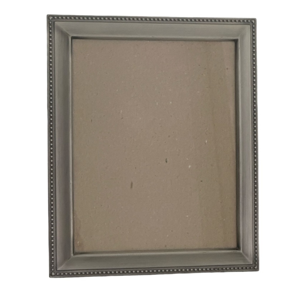 Carr Pewter Beaded Picture Frame 8x10 Classic Elegant Photo Frame